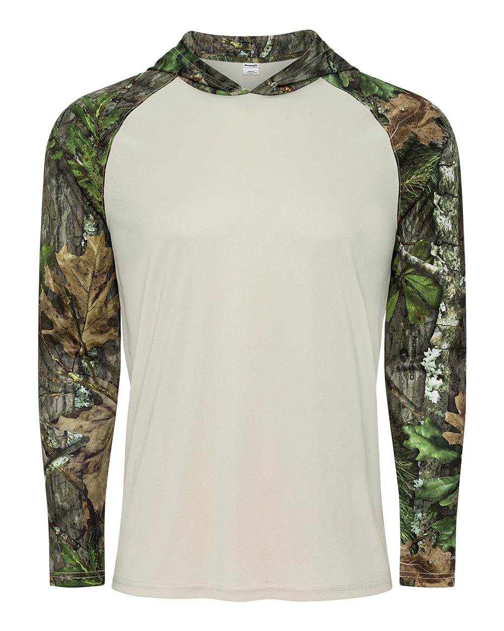 Paragon 241 Men's Biloxi Performance Colorblocked Hooded Long Sleeve T-Shirt in NWTF Obsession