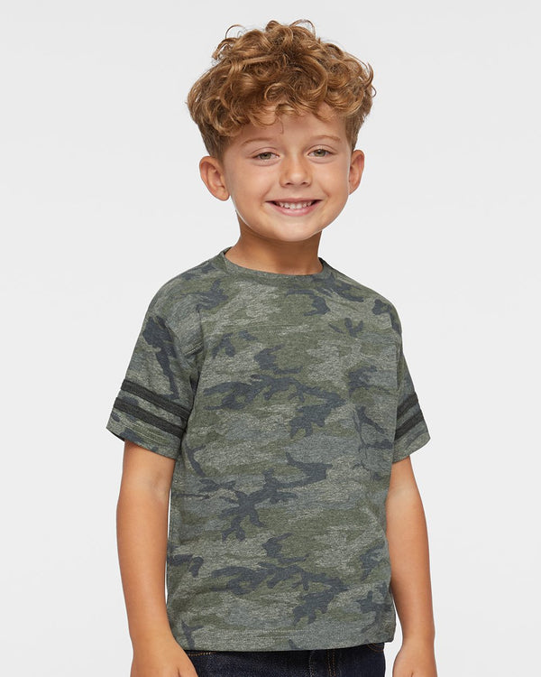 Rabbit Skins 3037 Toddler Football Fine Jersey Tee