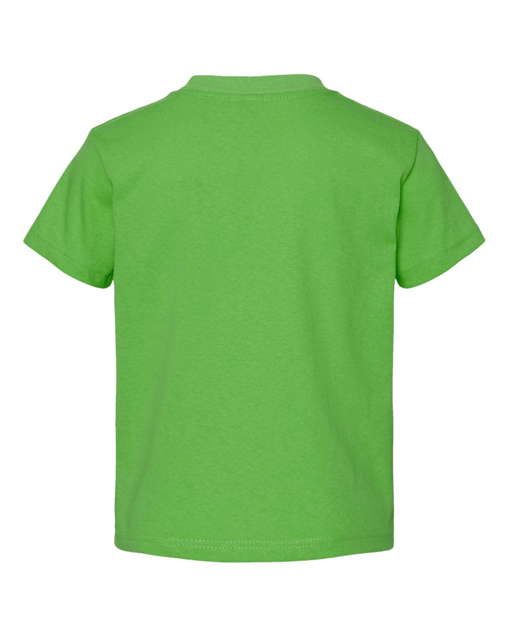 Rabbit Skins 3301J Youth Juvy Tee in Apple, back