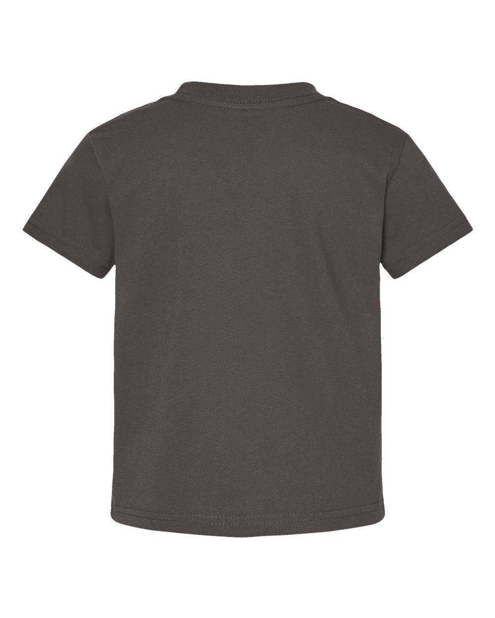 Rabbit Skins 3301J Youth Juvy Tee in Charcoal, back