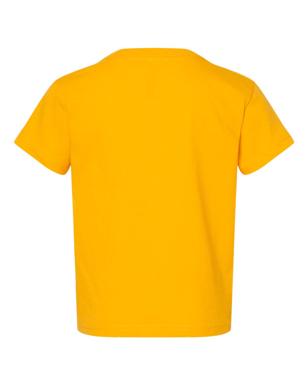 Rabbit Skins 3301J Youth Juvy Tee in Gold, back