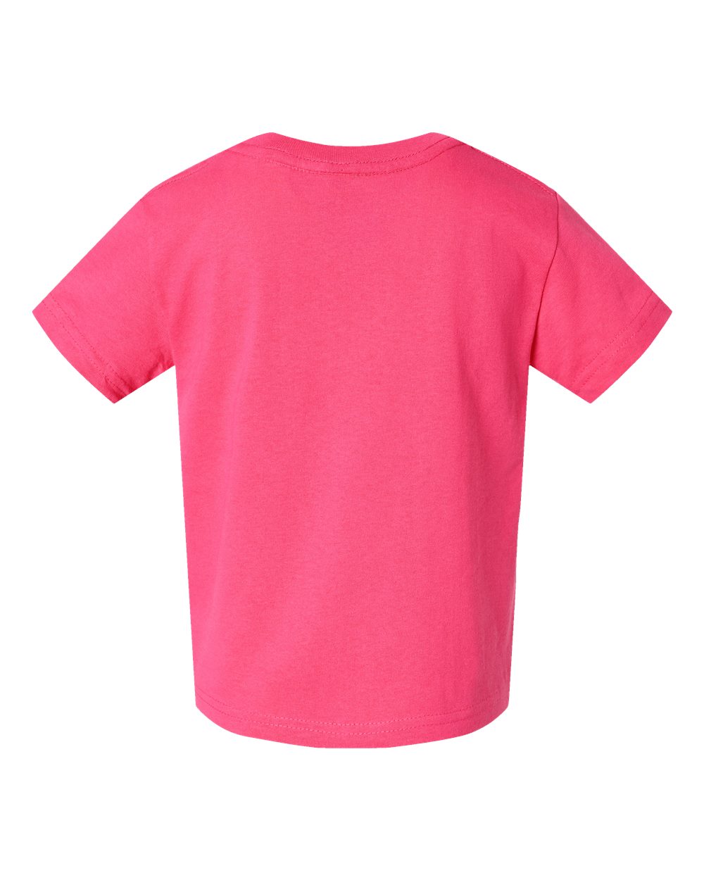 Rabbit Skins 3301J Youth Juvy Tee in Hot Pink, back