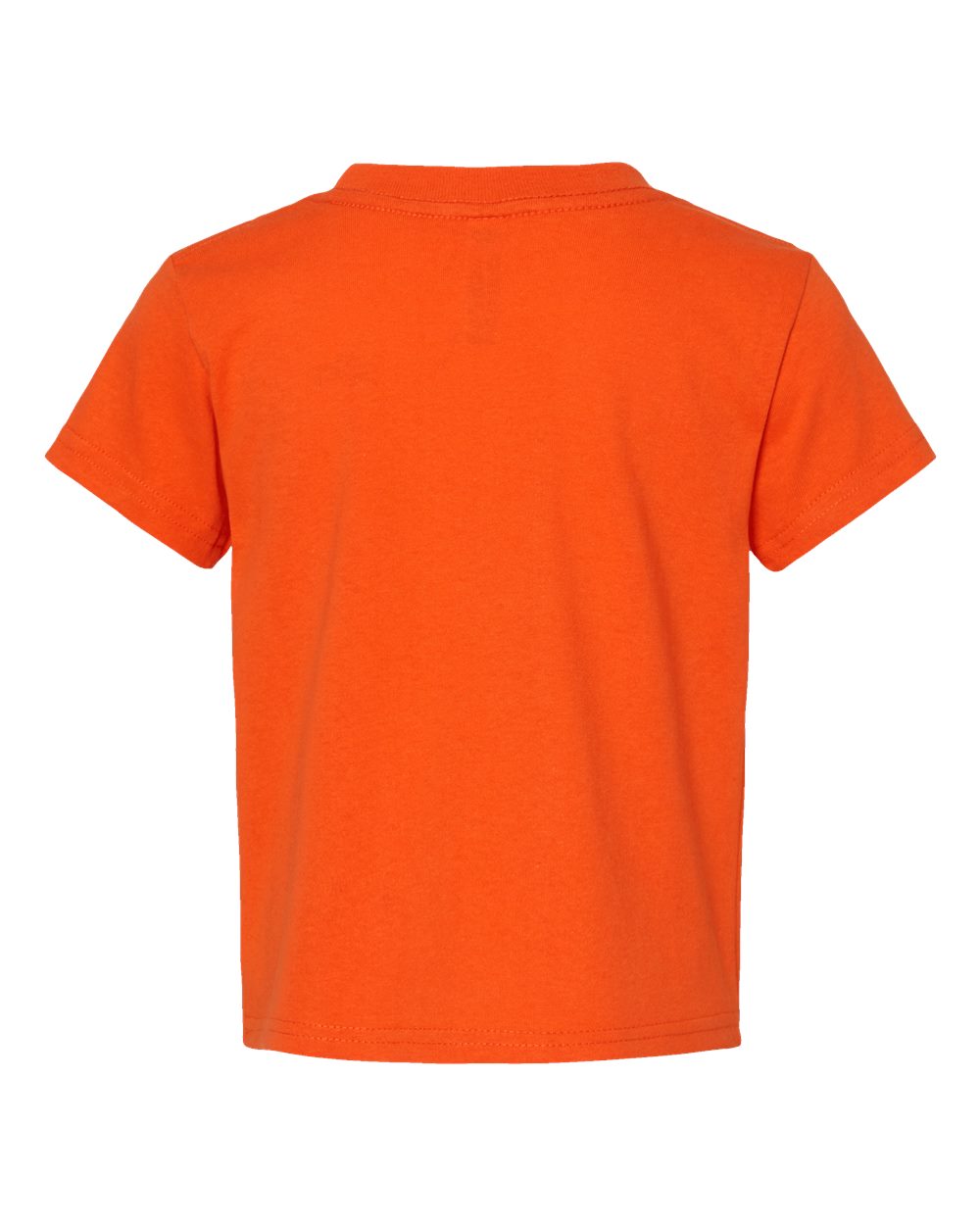 Rabbit Skins 3301J Youth Juvy Tee in Orange, back