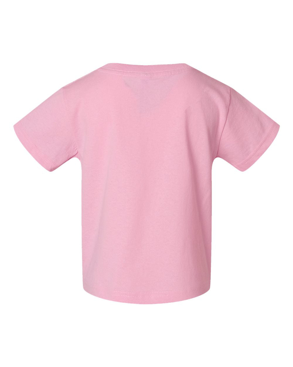 Rabbit Skins 3301J Youth Juvy Tee in Pink, back