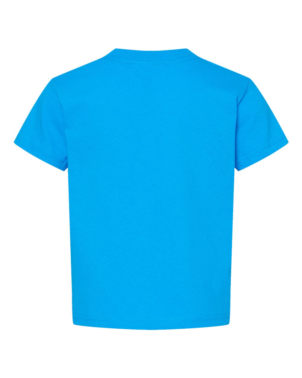 Rabbit Skins 3301J Youth Juvy Tee in Turquoise, back