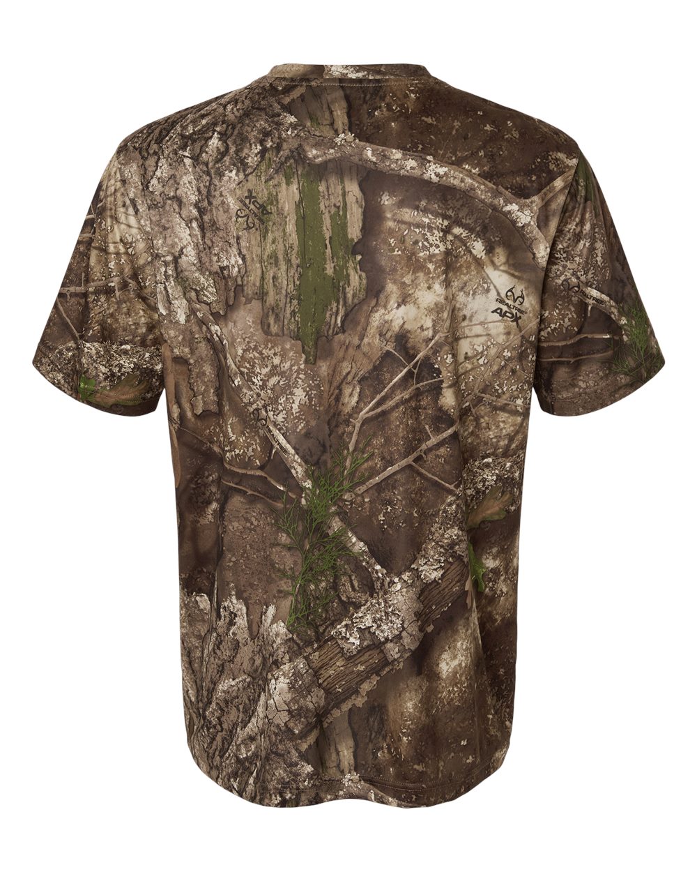 RealTree RT2101 Unisex Realtree® Poly Performance T-Shirt in Camo, back