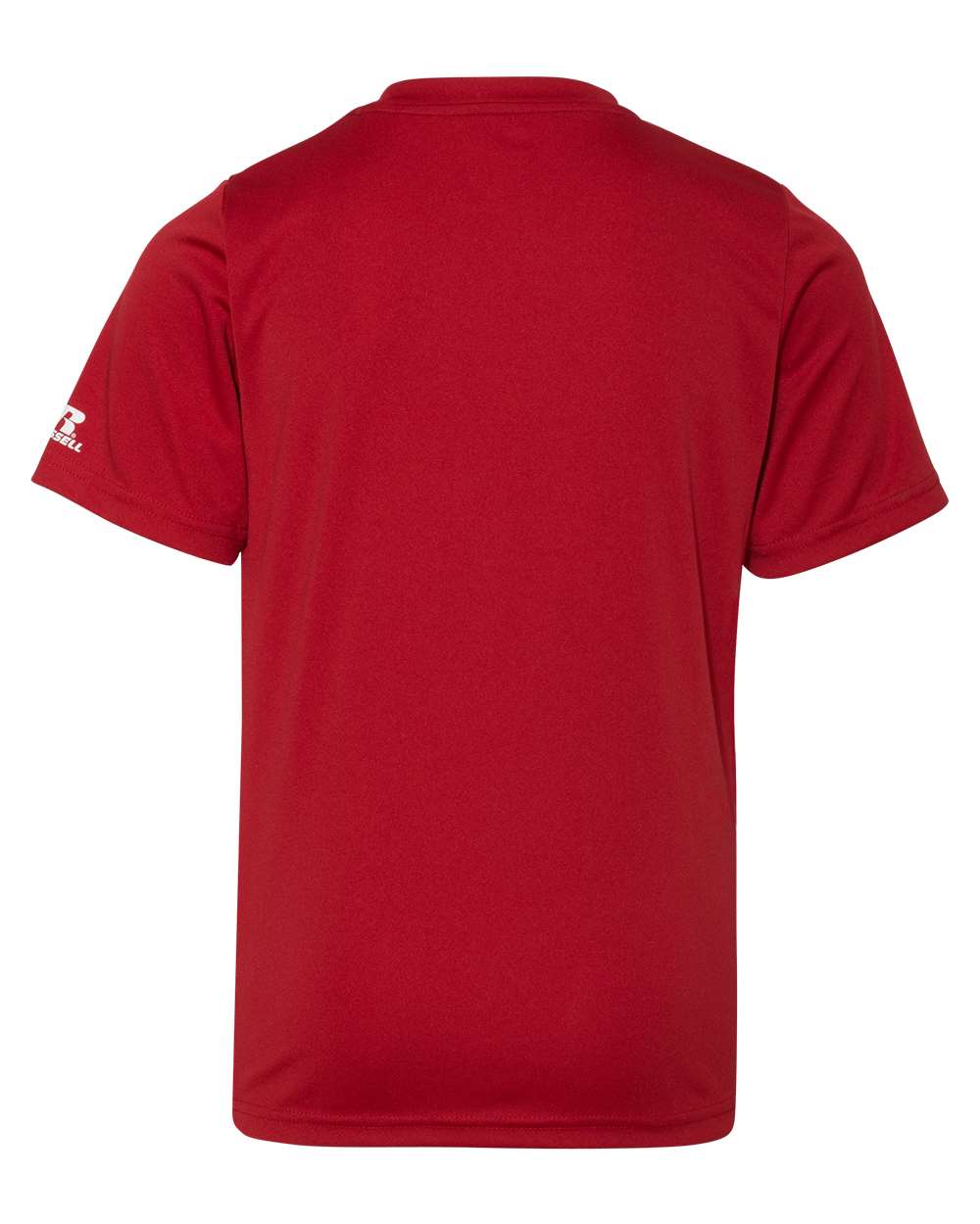 Russell Athletic 629X2B Youth Core Performance T-Shirt in True Red, back