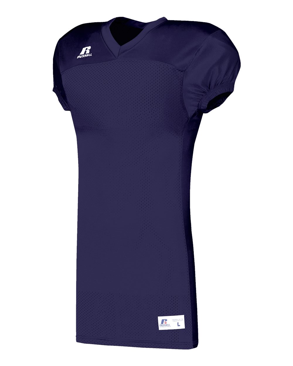 Russell Athletic S8623W Youth Jersey With Side Inserts in Purple