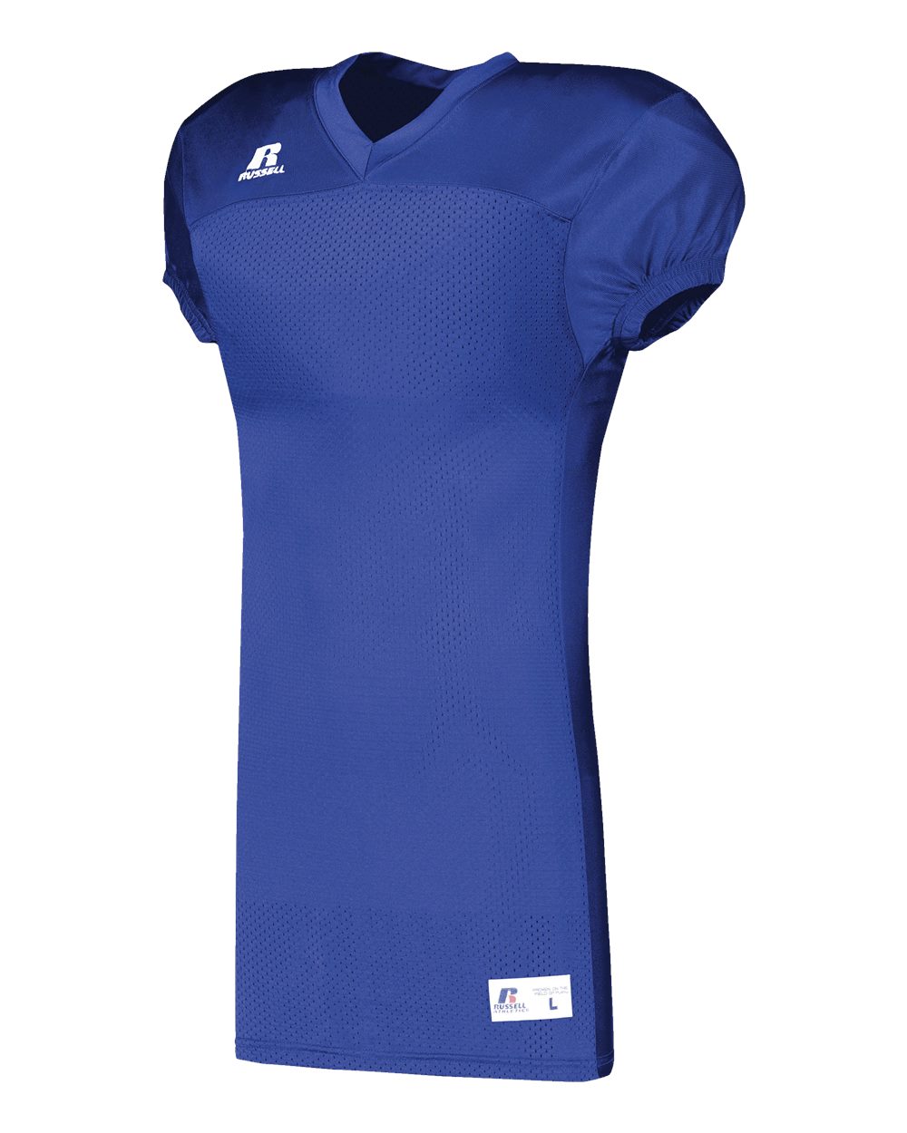 Russell Athletic S8623W Youth Jersey With Side Inserts in Royal