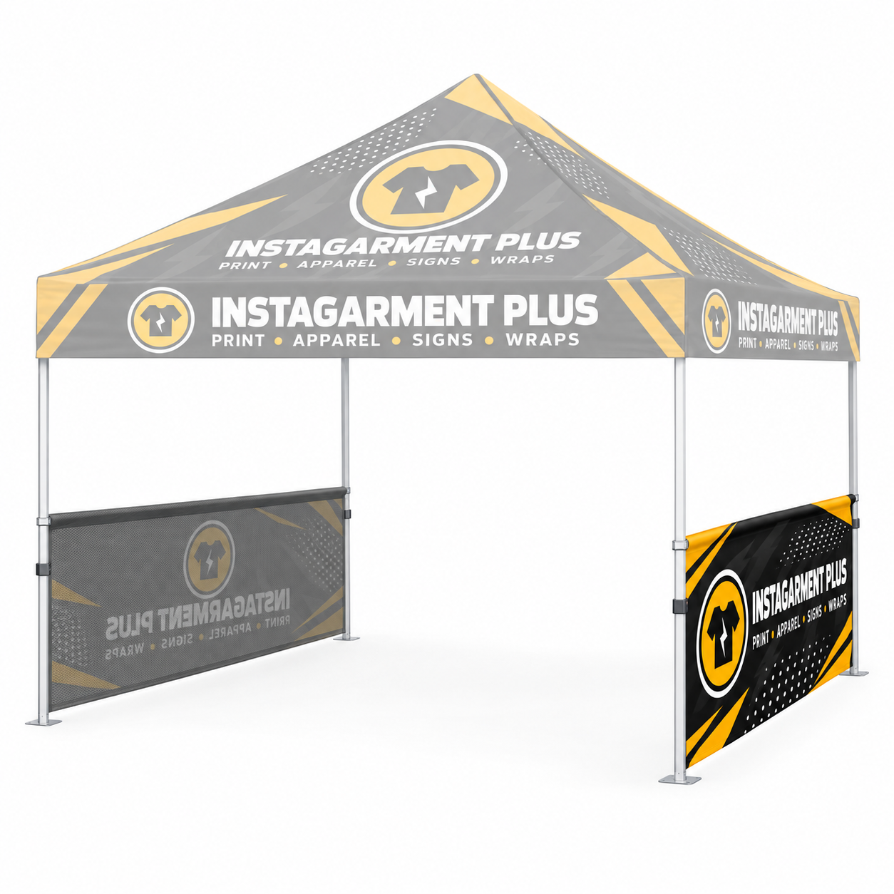 10ft Tent Half Wall