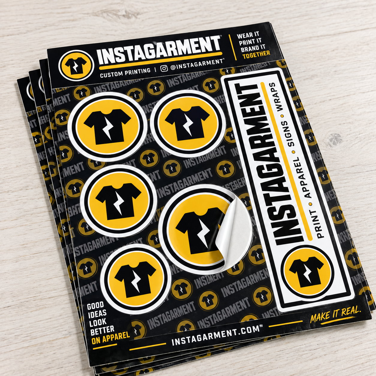 Sticker Sheets — Matte Laminate