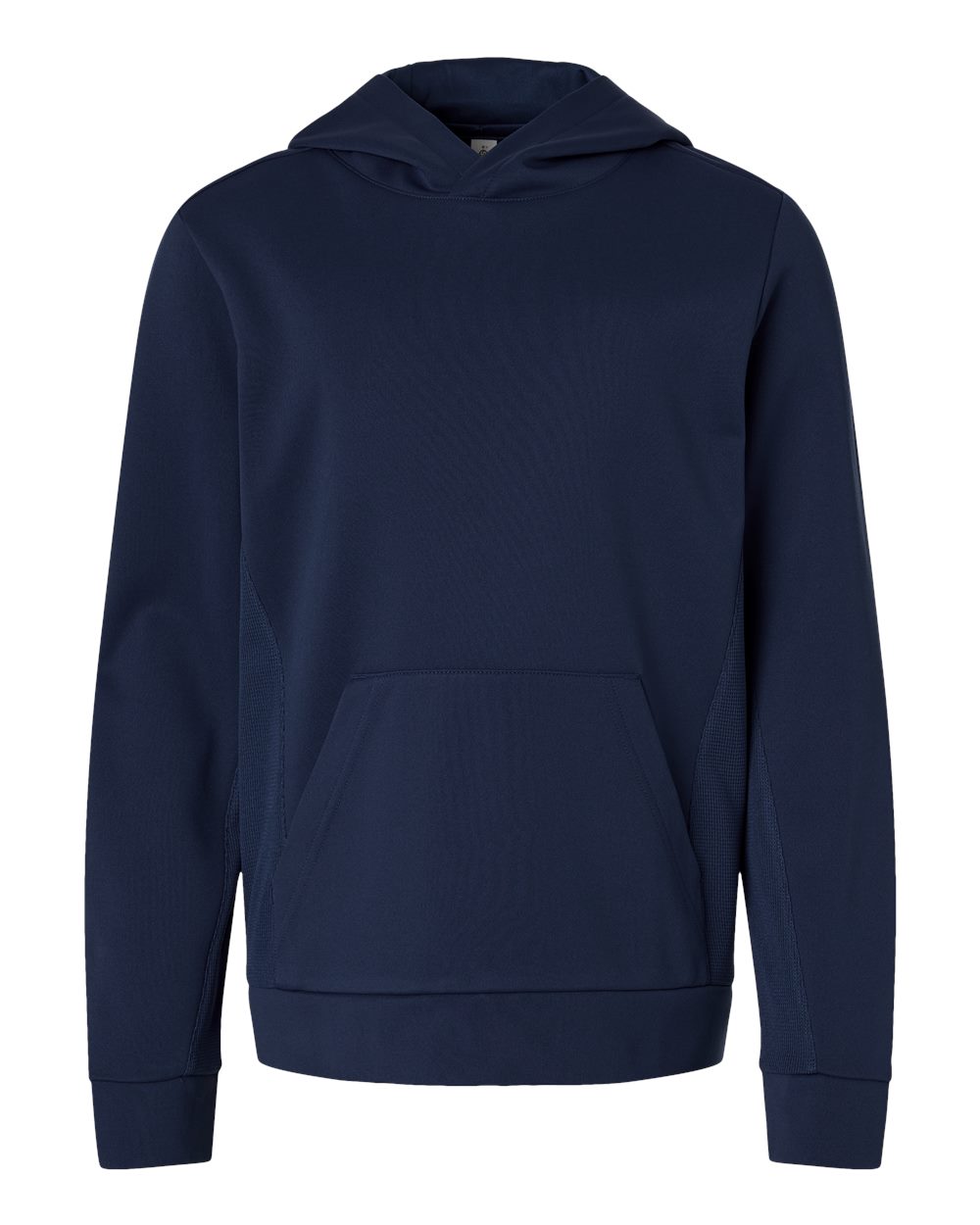 Team 365 TT400Y Youth Squad Hooded Tech Fleece Pullover in Sport Dark Navy