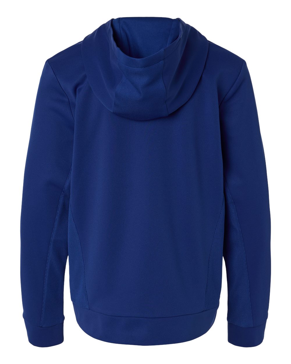 Team 365 TT400Y Youth Squad Hooded Tech Fleece Pullover in Sport Royal, back