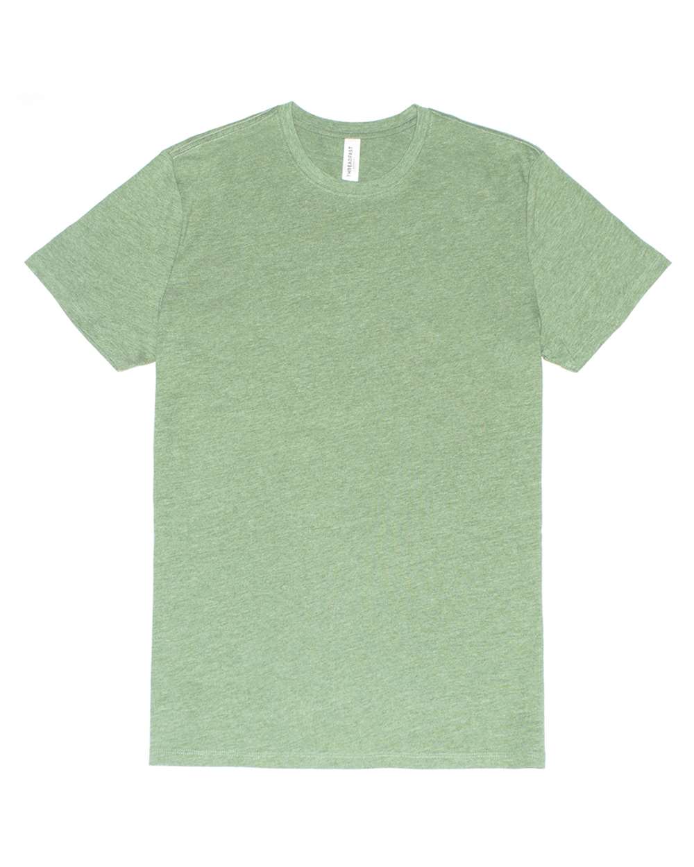 Threadfast Apparel 100A Unisex Ultimate CVC T-Shirt in Army Heather