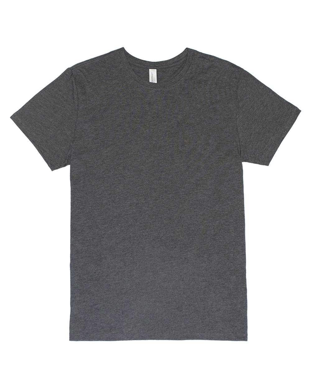 Threadfast Apparel 100A Unisex Ultimate CVC T-Shirt in Charcoal Heather