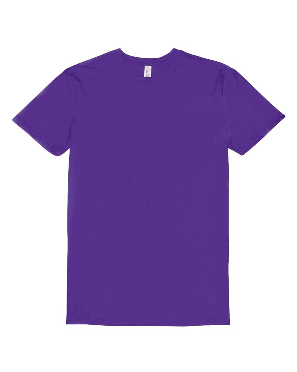 Threadfast Apparel 100A Unisex Ultimate CVC T-Shirt in Purple
