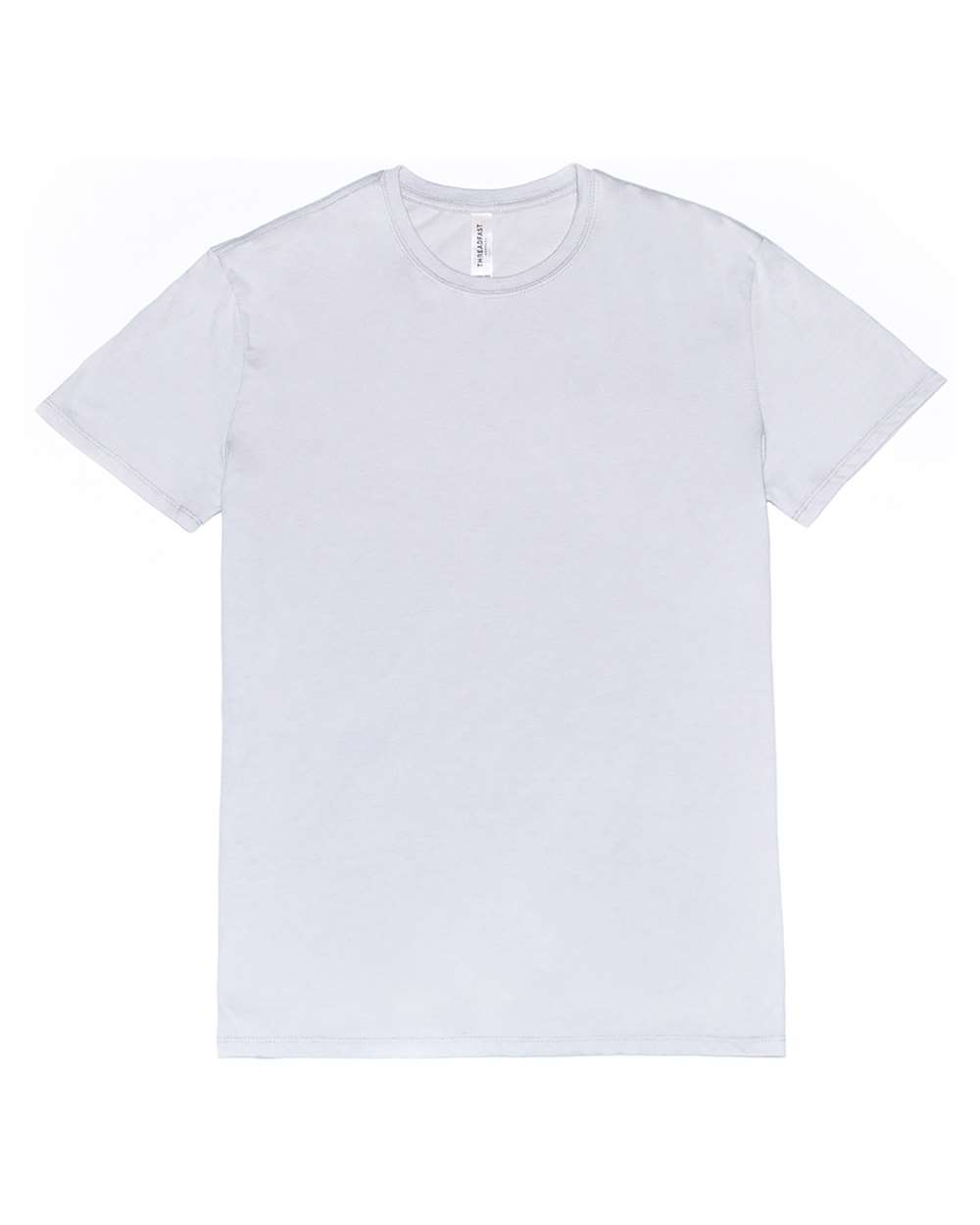 Threadfast Apparel 100A Unisex Ultimate CVC T-Shirt in Silver