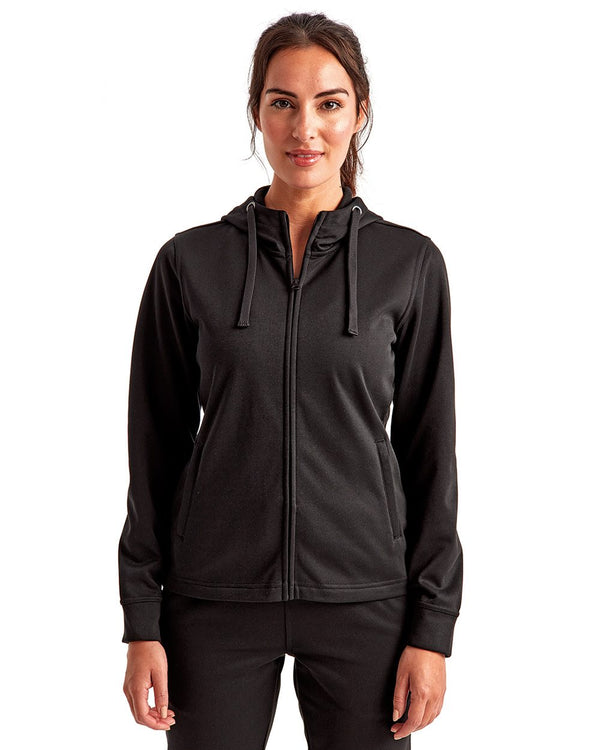 TriDri TD498 Women's Spun Dyed Full-Zip Hooded Sweatshirt