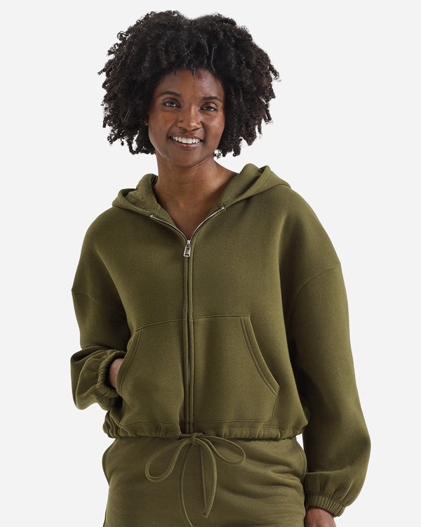 TriDri TD601 Women's Maria Full-Zip Hooded Sweatshirt