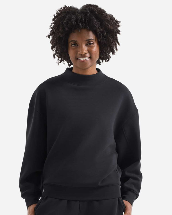 TriDri TD660 Women's Luxe Mock Neck Sweatshirt