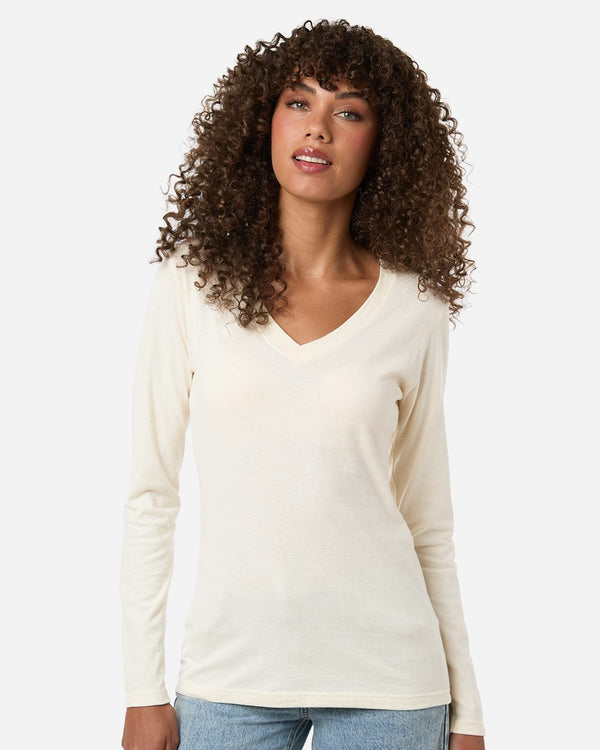 Tultex 214LS Women's Fine Jersey Long Sleeve T-Shirt
