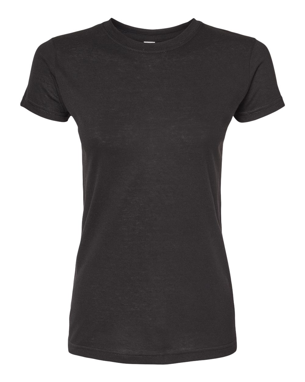 Tultex 240 Women's Poly-Rich T-Shirt in Black