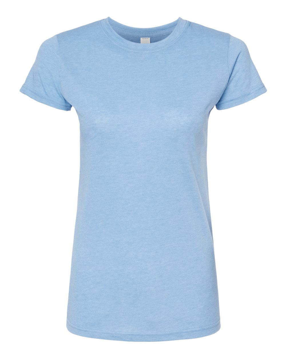 Tultex 240 Women's Poly-Rich T-Shirt in Heather Athletic Blue
