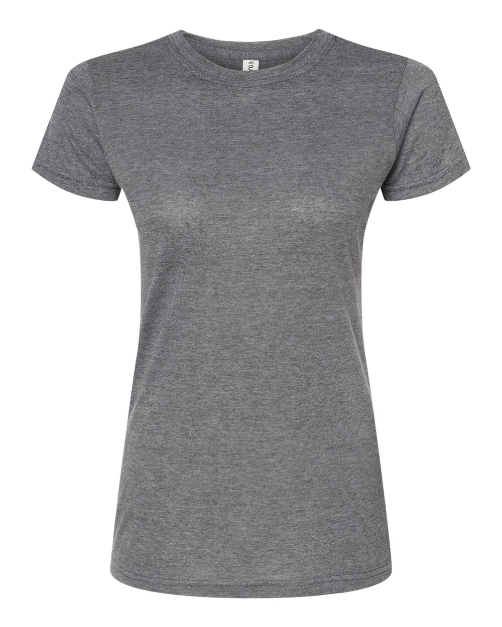 Tultex 240 Women's Poly-Rich T-Shirt in Heather Charcoal