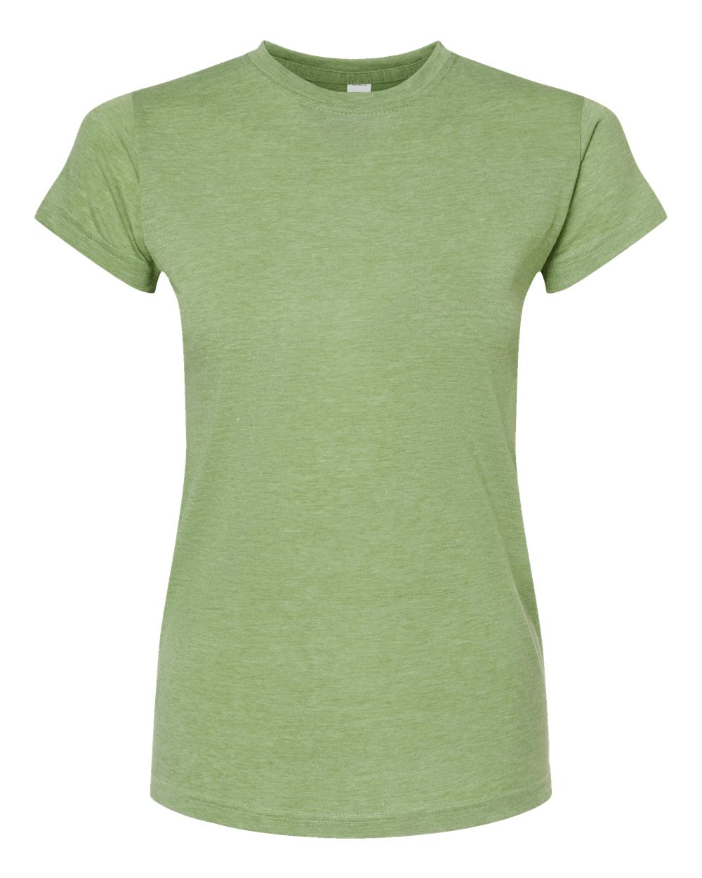 Tultex 240 Women's Poly-Rich T-Shirt in Heather Green