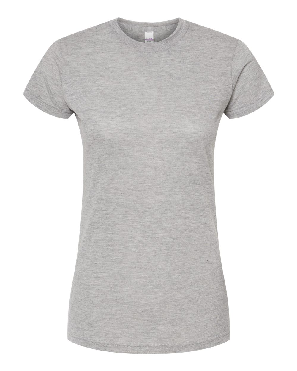Tultex 240 Women's Poly-Rich T-Shirt in Heather Grey