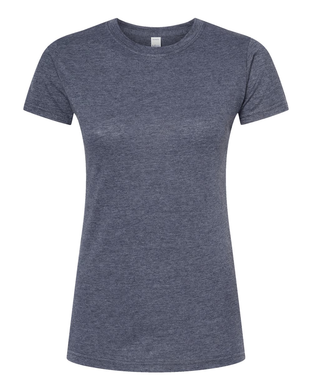 Tultex 240 Women's Poly-Rich T-Shirt in Heather Navy