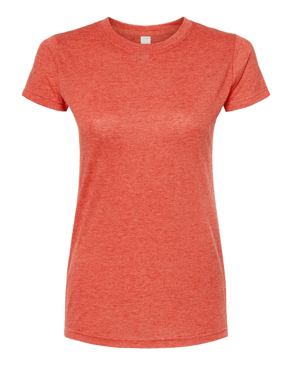 Tultex 240 Women's Poly-Rich T-Shirt in Heather Orange