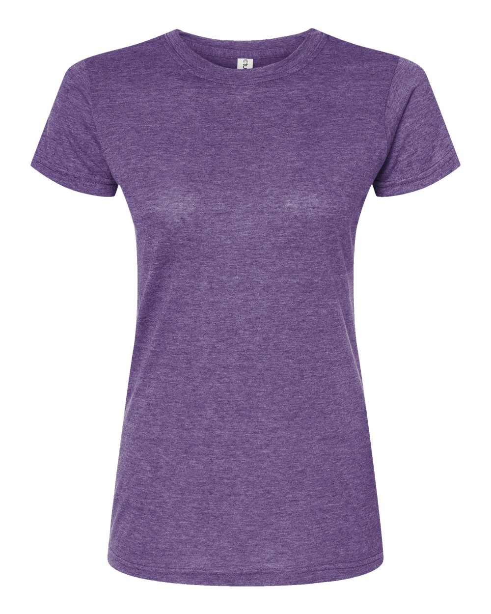 Tultex 240 Women's Poly-Rich T-Shirt in Heather Purple