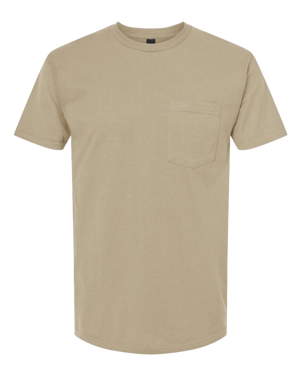Tultex 293 Unisex Heavyweight Jersey Pocket T-Shirt in Sand
