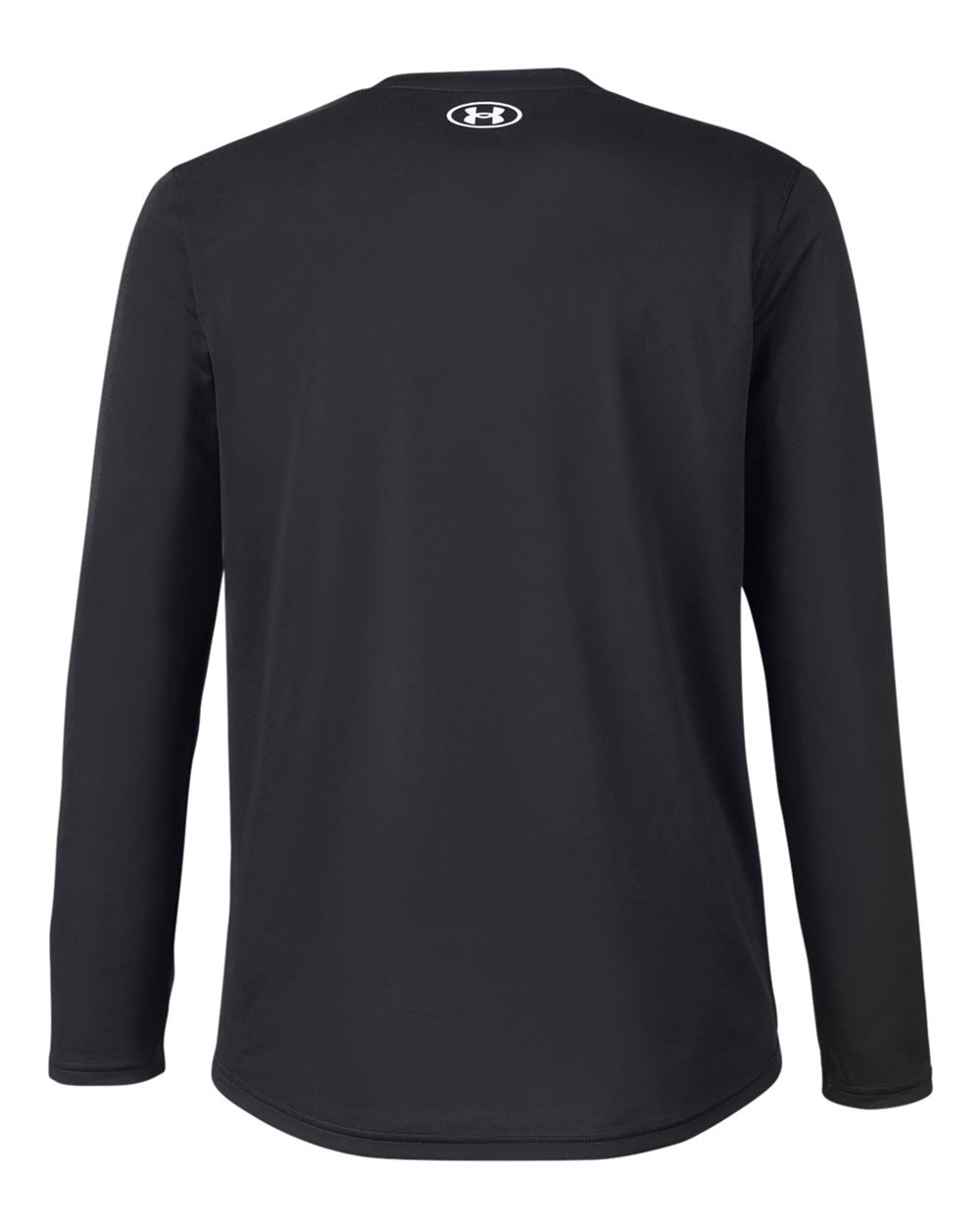 Under Armour 1376843 Men's Team Tech™ Long Sleeve T-Shirt in Black/ White, back