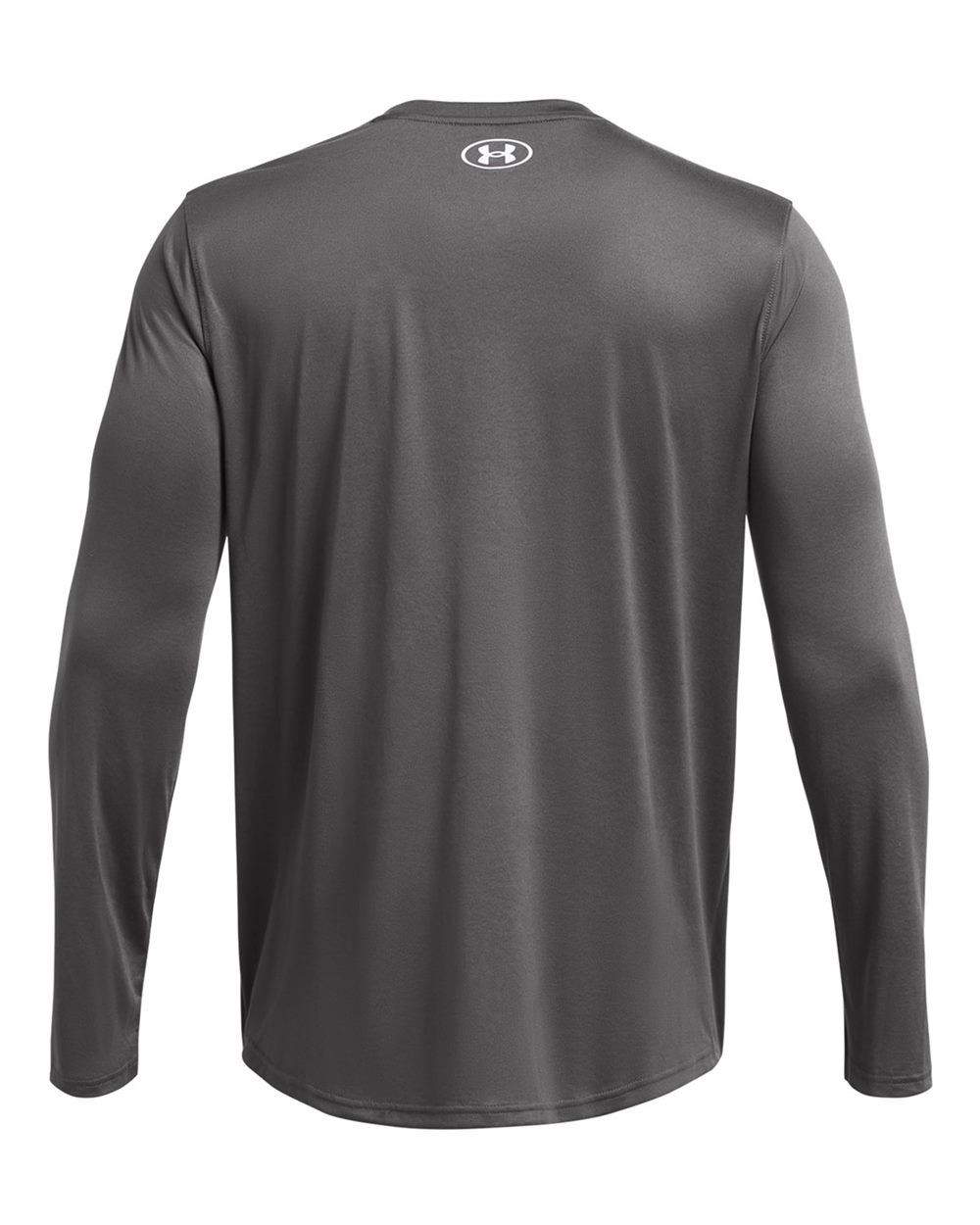 Under Armour 1376843 Men's Team Tech™ Long Sleeve T-Shirt in Castlerock/ White, back