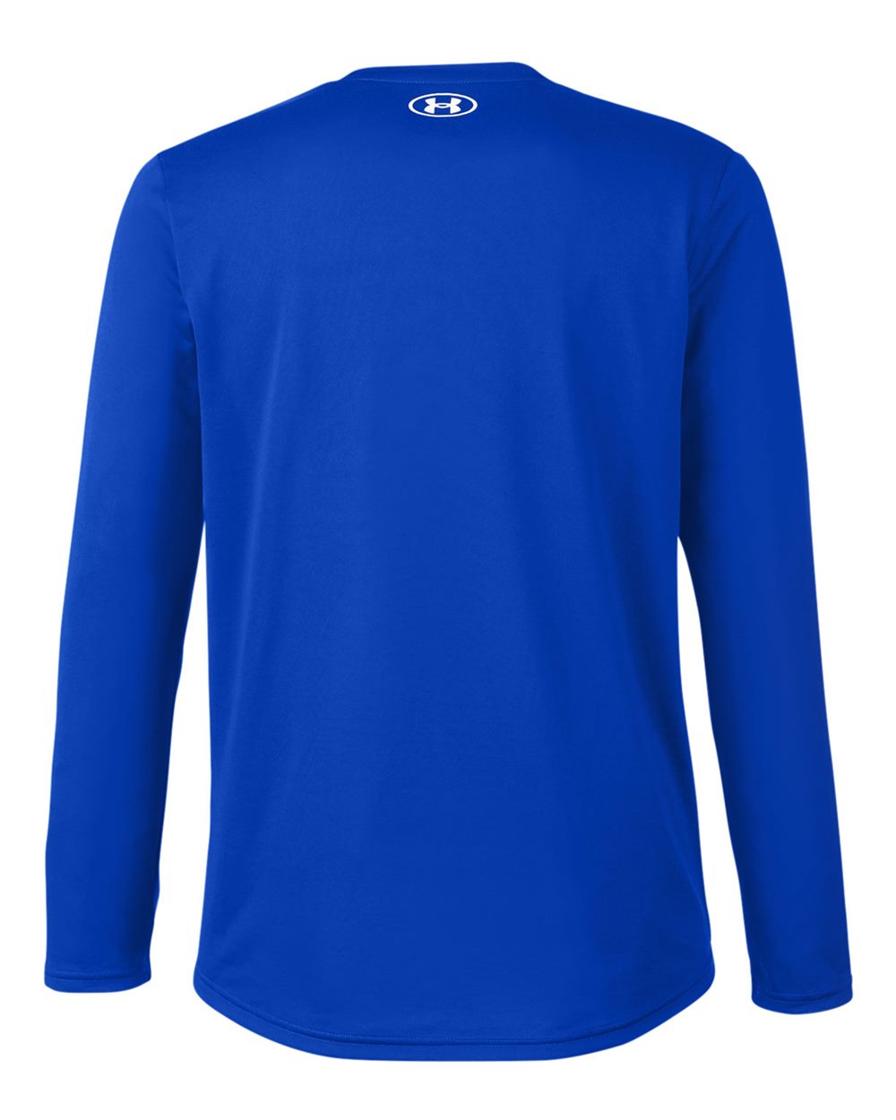 Under Armour 1376843 Men's Team Tech™ Long Sleeve T-Shirt in Royal/ White, back