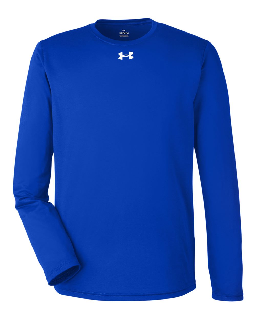Under Armour 1376843 Men's Team Tech™ Long Sleeve T-Shirt in Royal/ White