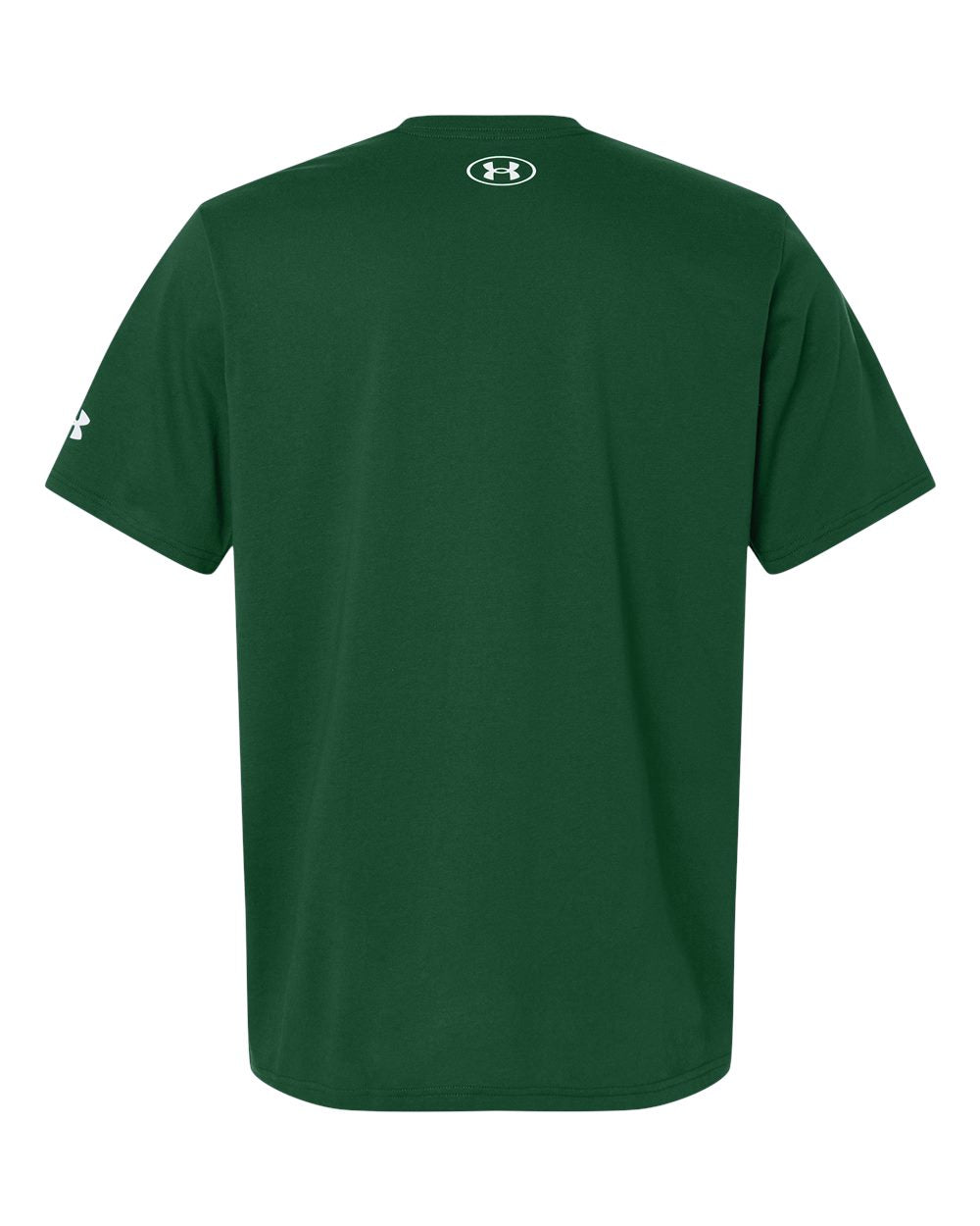 Under Armour 1383264 Men's Athletic 2.0 T-Shirt in Forest Green/ White, back