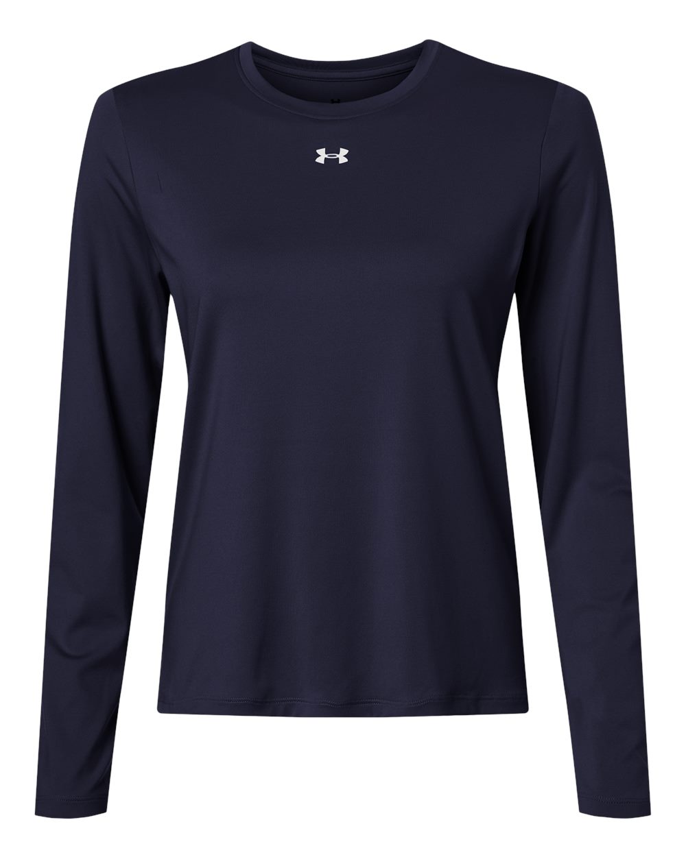 Under Armour 6014457 Women's Team Vanish Long Sleeve T-Shirt in Midnight Navy/ White
