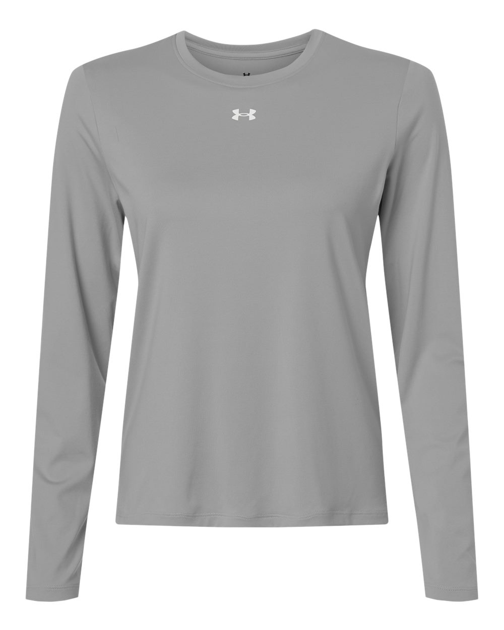 Under Armour 6014457 Women's Team Vanish Long Sleeve T-Shirt in Mod Grey/ White