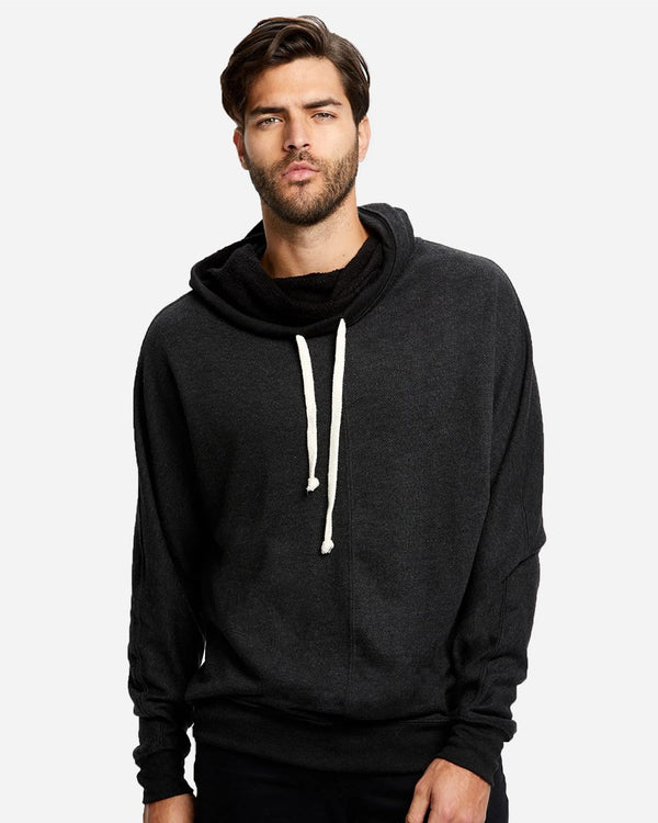 US Blanks US897 Unisex USA Made French Terry Snorkel Hooded Sweatshirt